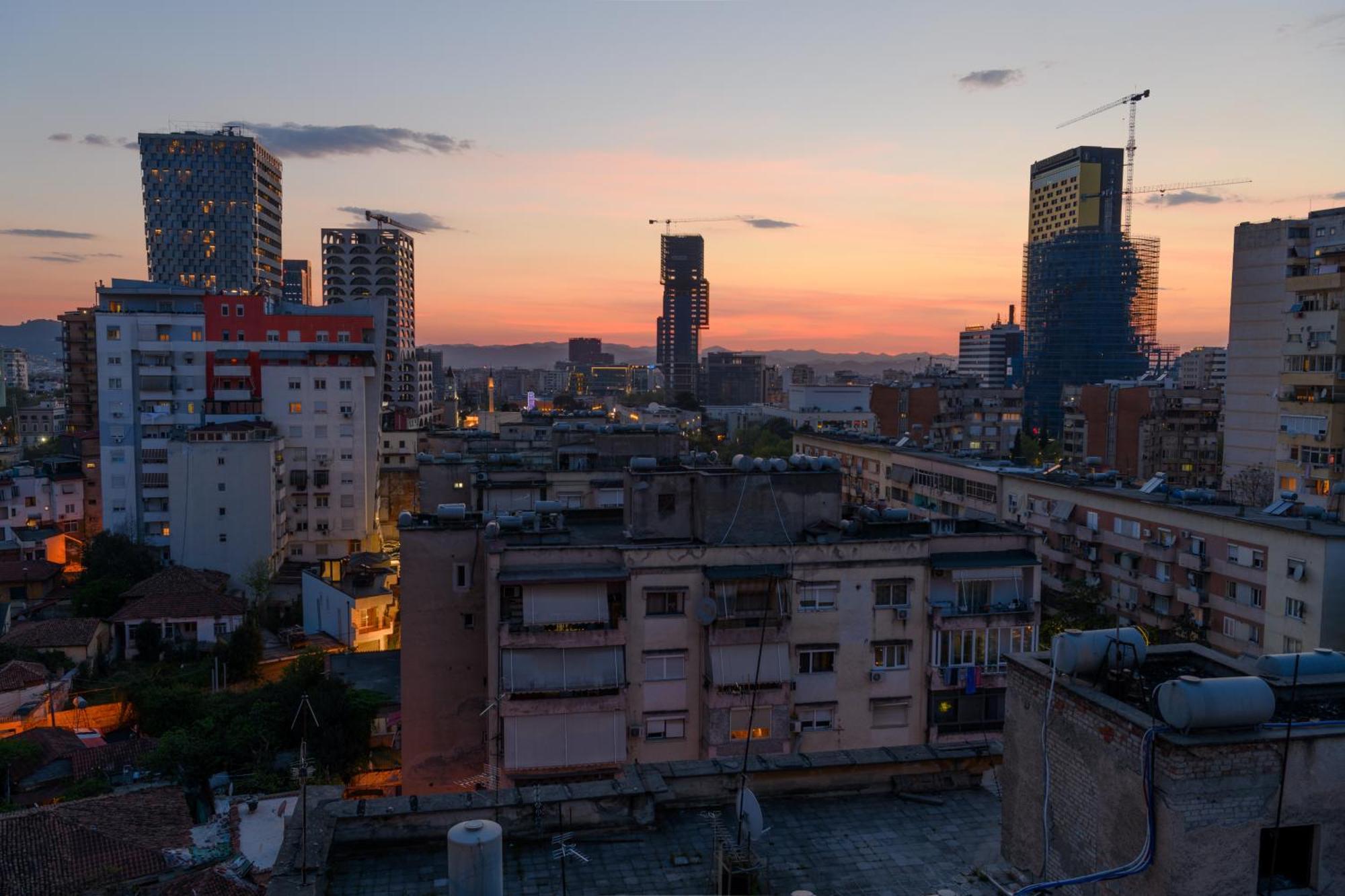Terrace Tirana Cityscape 2 Exteriér fotografie